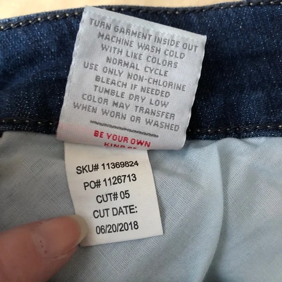 Torrid Jeans Womens 18 R Skinny Skyline Stretch Blue Jeans Comfort Med Dark Wash - Picture 7 of 11